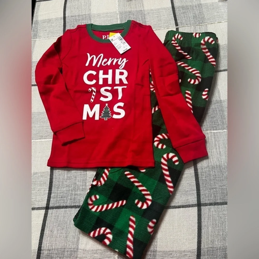 THE Children’s Place Cozy Toddler Christmas Pajamas, NWT